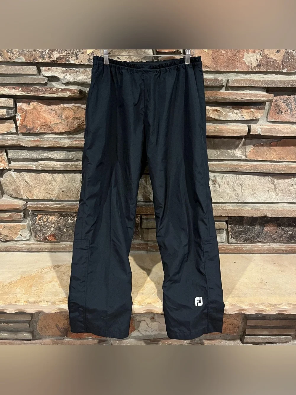 FootJoy DryJoys Black Waterproof Golf Pants